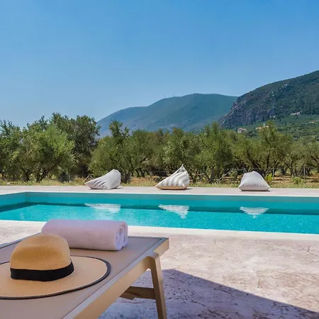 Nava - Nestled In Olive Trees With Private Pool, By Zantewize 알리케스